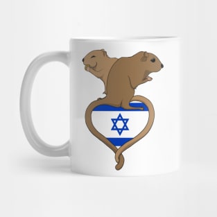 Gerbil Israel (light) Mug